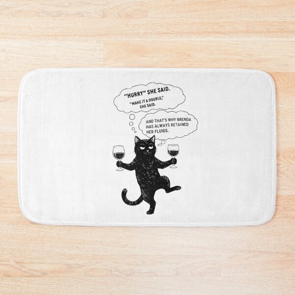 Item preview, Wine O'Clock Judgy Cat Meme designed and sold by PopCultureArtShop.