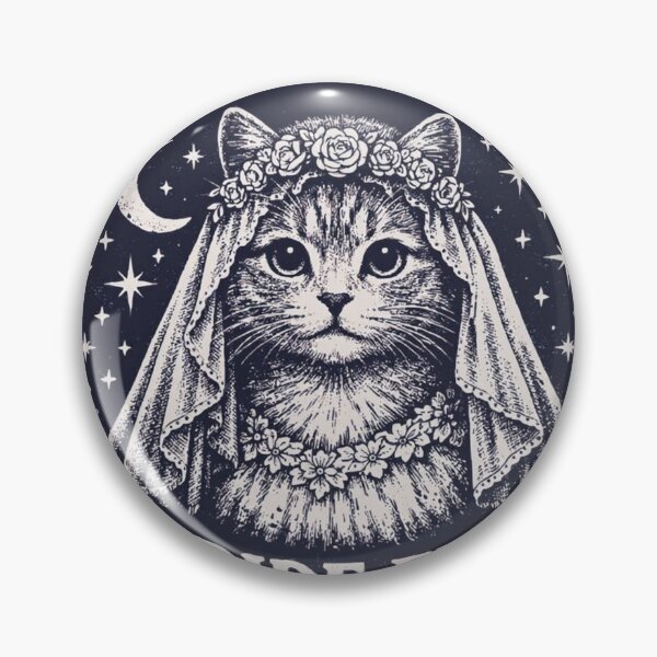 Item preview, In My Feral Bride Era Cat – Funny Bachelorette Party Vintage Cat Bride  designed and sold by Wild Shirt Studio.