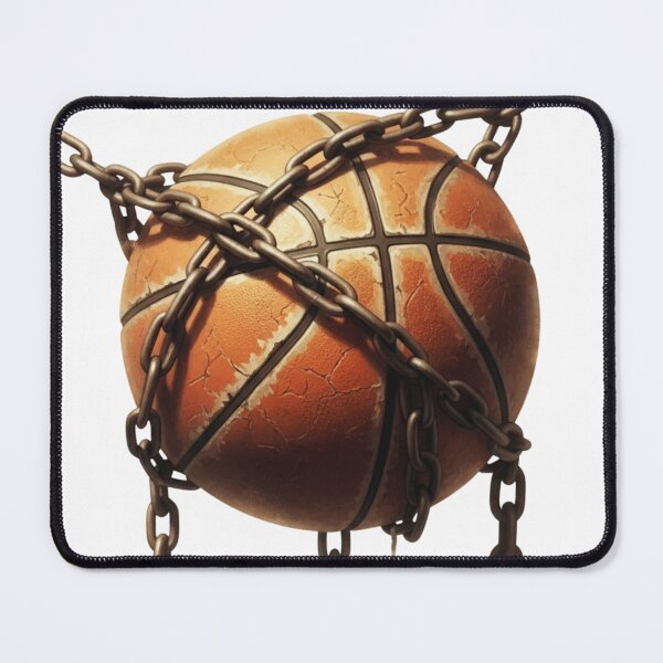 Item preview, Basketball Chained Art – Dark Street Basketball Design designed and sold by Dzblack.