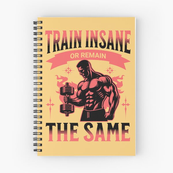 Item preview, Train Insane or Remain the Same - Hardcore Bodybuilding Graphic designed and sold by Abaseen.