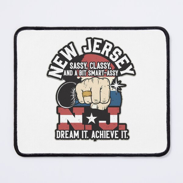 Item preview, New Jersey Sassy Classy Smart-Assy - NJ Pride Graphic designed and sold by JerseyGirls.