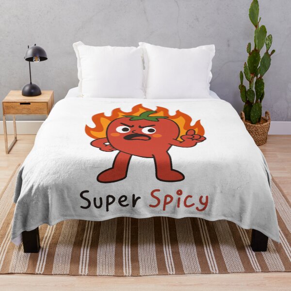 Item preview, Cute Super Spicy Pepper | Kawaii Hot Chili Cartoon Illustration designed and sold by JOOKDesign.