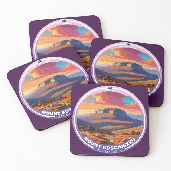 Item preview, MOUNT KOSCIUSZKO National Park Australia designed and sold by Thistle-TShop.