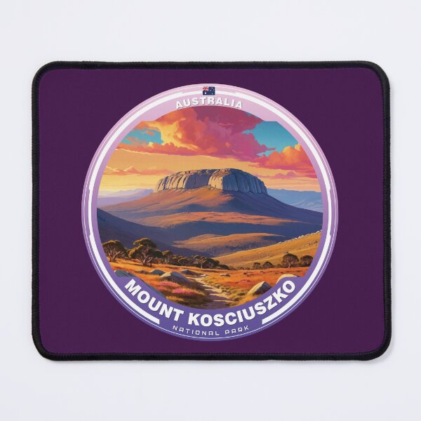 Item preview, MOUNT KOSCIUSZKO National Park Australia designed and sold by Thistle-TShop.