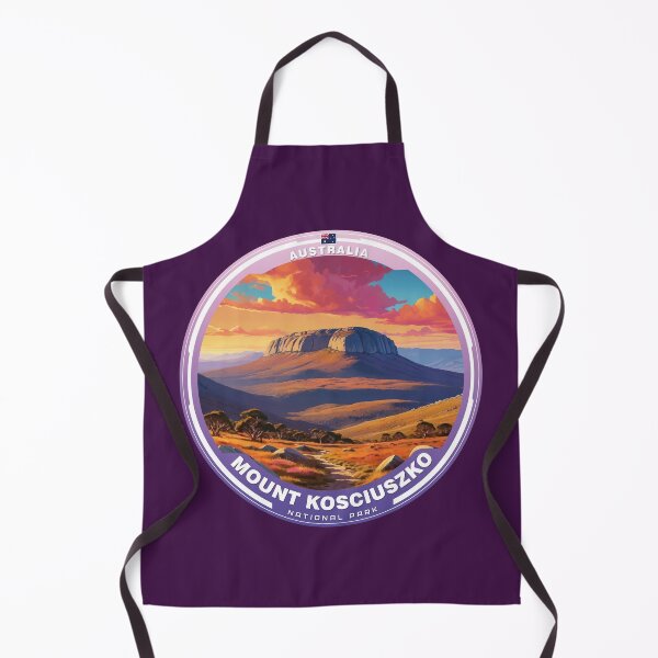 Item preview, MOUNT KOSCIUSZKO National Park Australia designed and sold by Thistle-TShop.