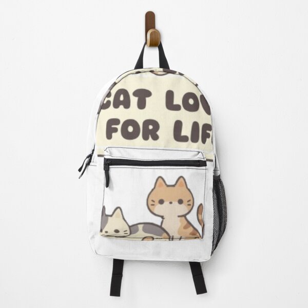 Item preview, Cat Lover For Life Cute Kawaii Cats Forever Cat Owner Gift designed and sold by Sanika arts .