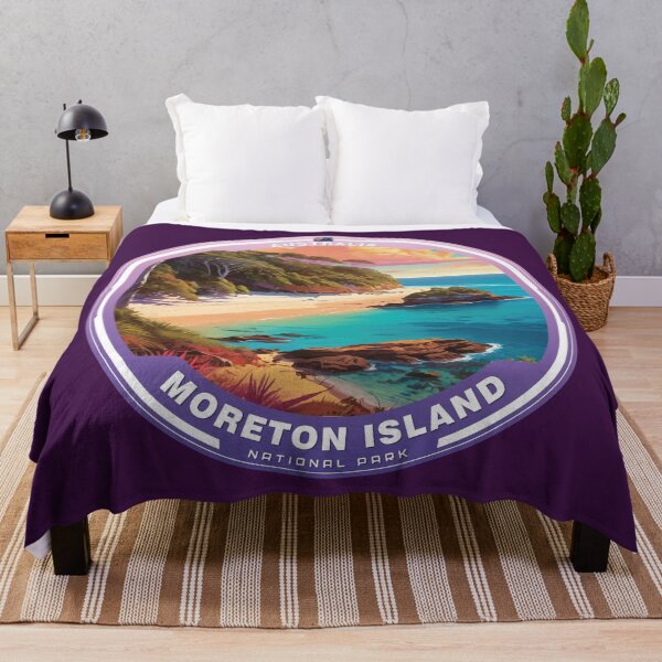 Item preview, MORETON ISLAND National Park Australia designed and sold by Thistle-TShop.