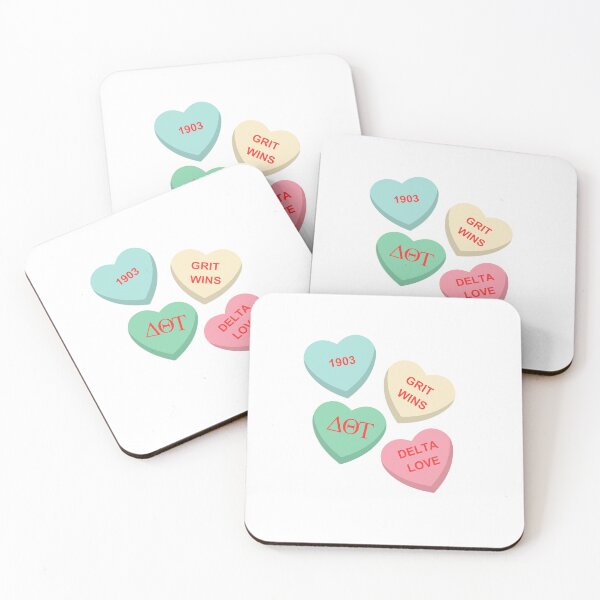 Item preview, Delta Theta Tau Candy Hearts designed and sold by dttomicronomega.