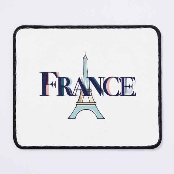 Item preview, France travel poster with a modern twist designed and sold by VerizalShop.