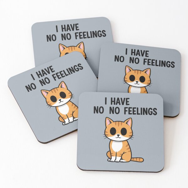 Item preview, Emotionally Exhausted Cat Sticker | Funny Mental Health Meme | Relatable Cat Humor designed and sold by ZyxDes.