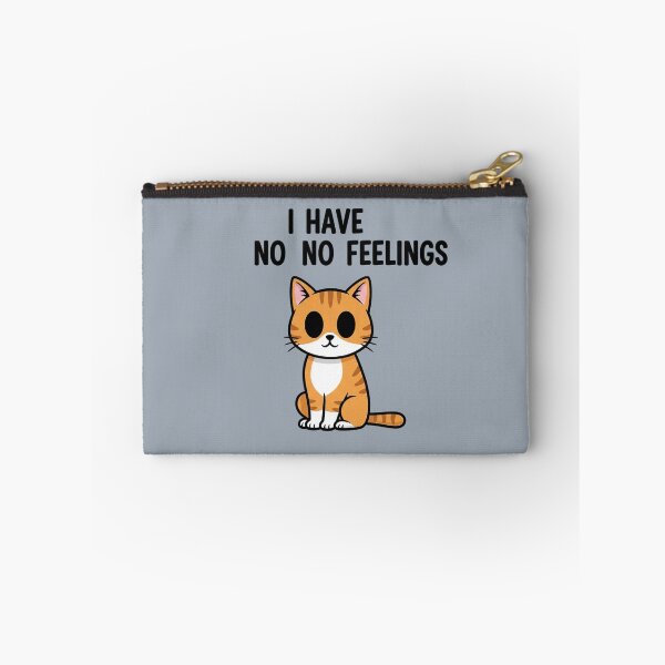 Item preview, Emotionally Exhausted Cat Sticker | Funny Mental Health Meme | Relatable Cat Humor designed and sold by ZyxDes.