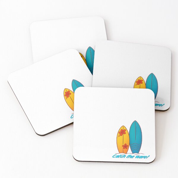 Item preview, Catch the Waves - Minimal Retro Surfboard Design designed and sold by DTS-2026.