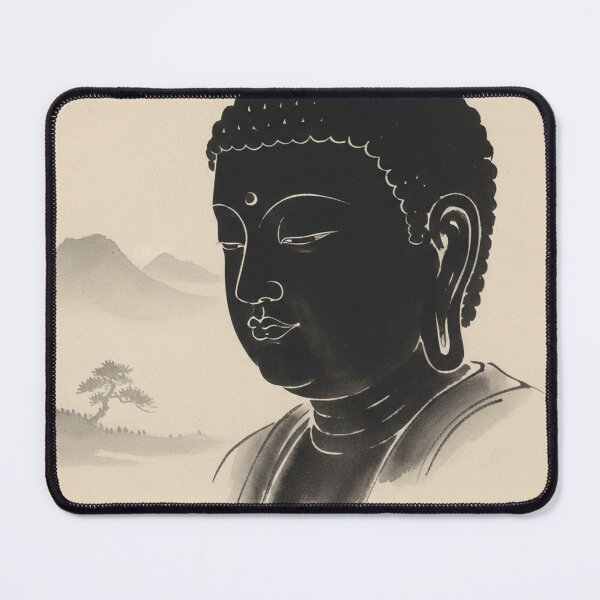 Item preview, Head of Buddha ink Painting designed and sold by Berlin-D-Prs.