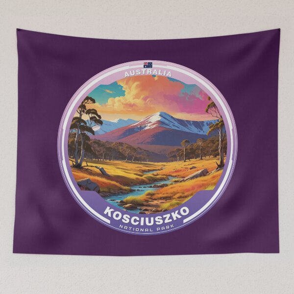 Item preview, KOSCIUSZKO National Park Australia designed and sold by Thistle-TShop.