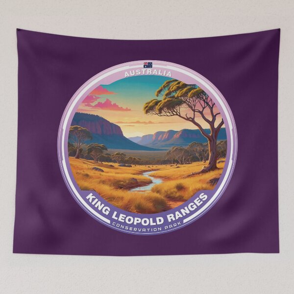 Item preview, KING LEOPOLD RANGES Conservation Park Australia designed and sold by Thistle-TShop.