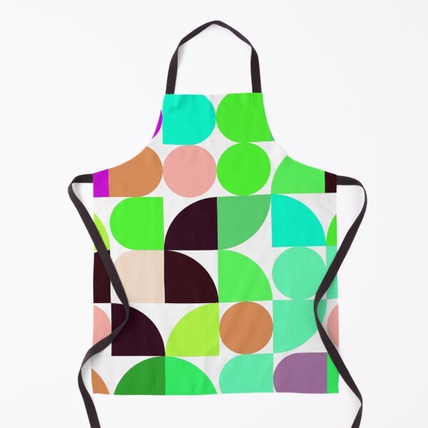 Item preview, Mid-Century Modern Abstract Vibrant Colorful Geometric Designs Pattern designed and sold by DEC02.