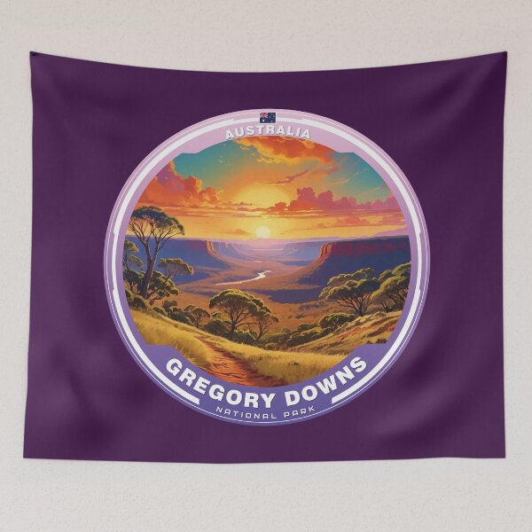 Item preview, GREGORY DOWNS National Park Australia designed and sold by Thistle-TShop.