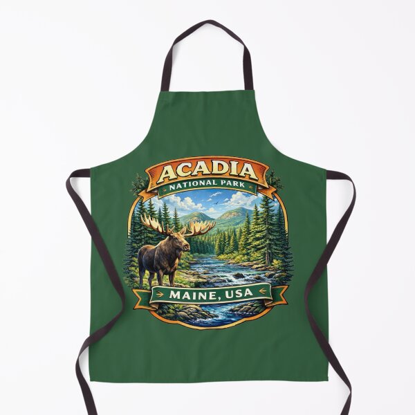 Item preview, Acadia National Park, Maine - Moose Wilderness designed and sold by Myra365Art.