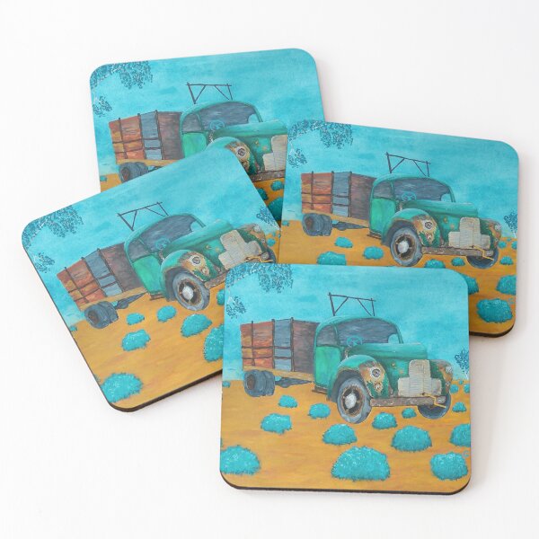 Item preview, Abandoned truck in outback Australia - painting designed and sold by Garry Greenwood.