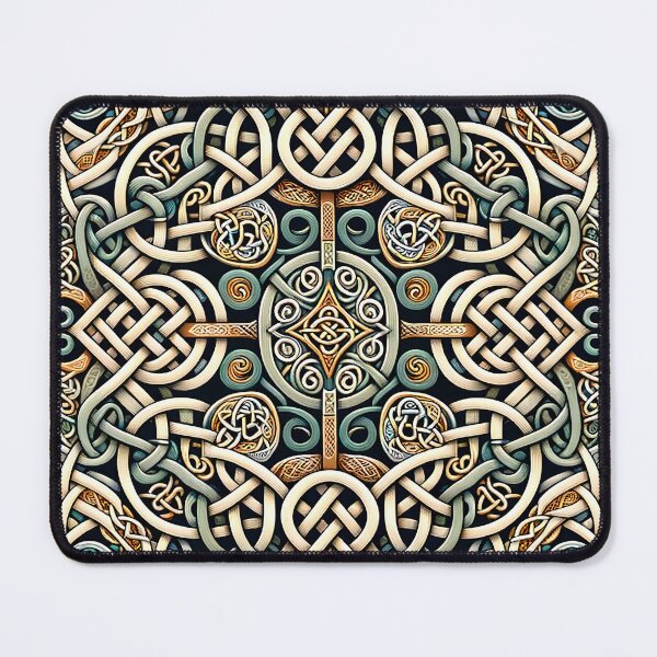 Item preview, Celtic Knot Symbol Print Pattern designed and sold by PinUpPizzazz.