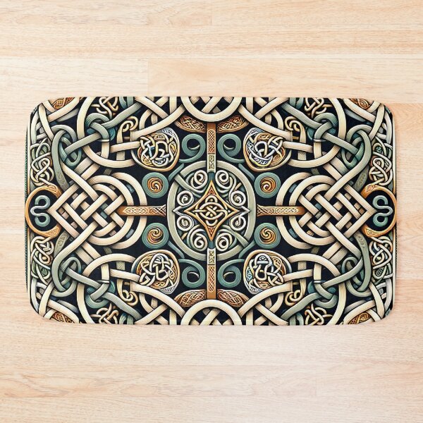 Item preview, Celtic Knot Symbol Print Pattern designed and sold by PinUpPizzazz.