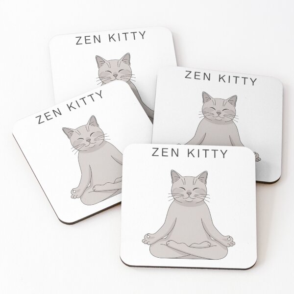 Item preview, Zen Kitty designed and sold by FlamaC.