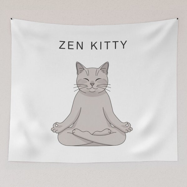 Item preview, Zen Kitty designed and sold by FlamaC.