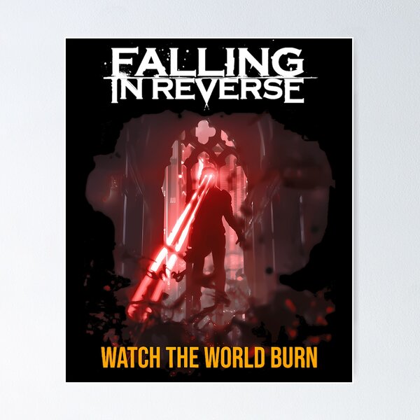 Item preview, Falling In Reverse Watch The World Burn designed and sold by avidmedia.