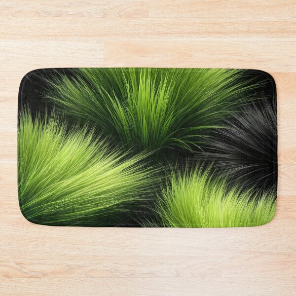 Item preview, Neon Green Fur Texture on Black designed and sold by Kaleidoscope Print.