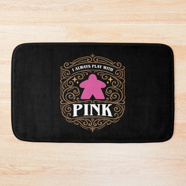 Item preview, I Always Play with Pink Meeple Board Games designed and sold by pixeptional.