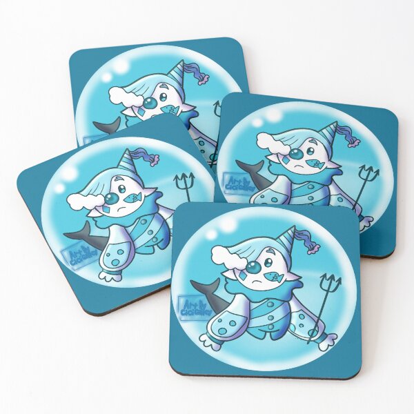 Item preview, Poseidon - Cute Greek Mythology Clown Design designed and sold by artbycicigilleyofficial.