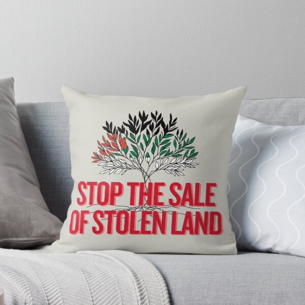 Item preview, stop the sale of stolen land  designed and sold by Slice Of Seed.