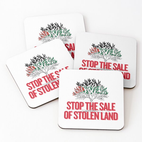 Item preview, stop the sale of stolen land  designed and sold by Slice Of Seed.