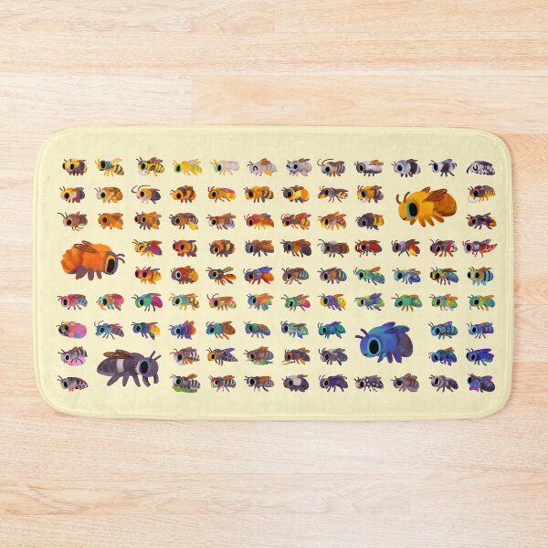 Item preview, Bees - Yellow designed and sold by pikaole.