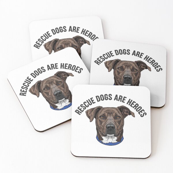 Item preview, Rescue Dogs Are Heroes designed and sold by FlamaC.