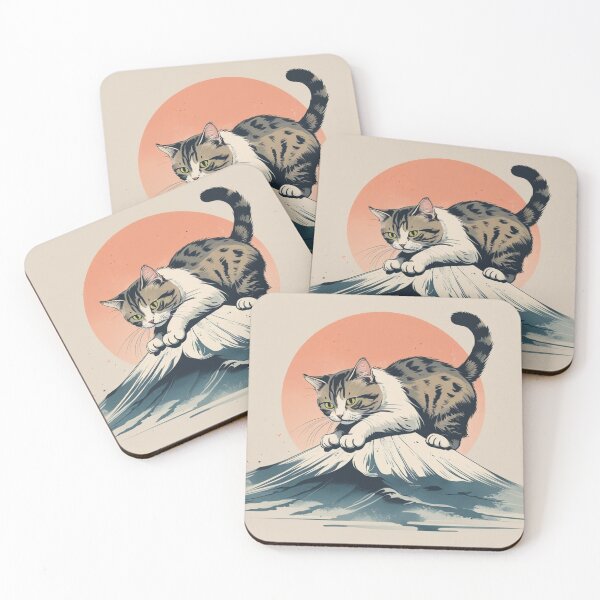 Item preview, The Cat Who Conquered Fuji designed and sold by LEO'S CREATURE　れおずくりーちゃー.