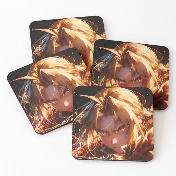 Item preview, FMA - Golden Alchemy Warrior – Fiery Anime Power Aesthetic designed and sold by Dyan4.