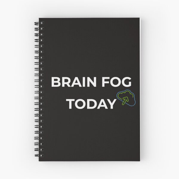 Item preview, Brain Fog Today – Minimalist Mental Fatigue Quote designed and sold by lowenergyclubco.