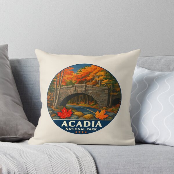 Item preview, Vintage Style Acadia National Park Maine US Retro Design designed and sold by Gideon Emmerich.