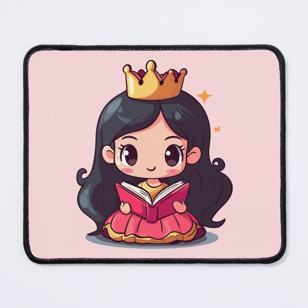 Item preview, Book Lover Princess designed and sold by bubblyrainbow.