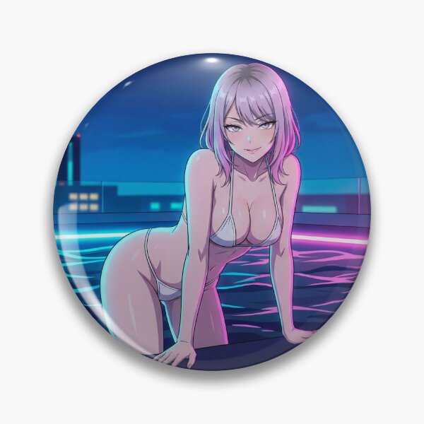 Item preview, Light-Hearted Girl – Night Pool anime designed and sold by stereonut.