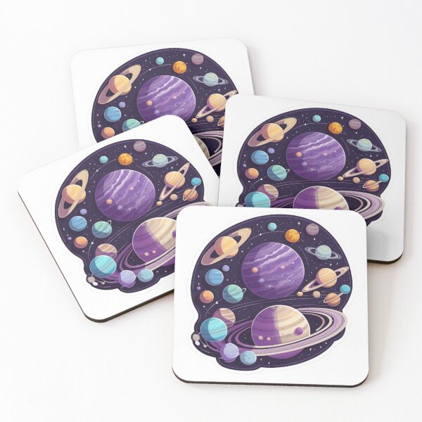 Item preview, Purple Space Sticker - Planetarium designed and sold by shlepyart.