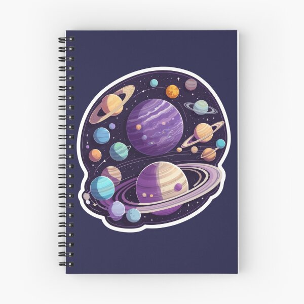 Item preview, Purple Space Sticker - Planetarium designed and sold by shlepyart.