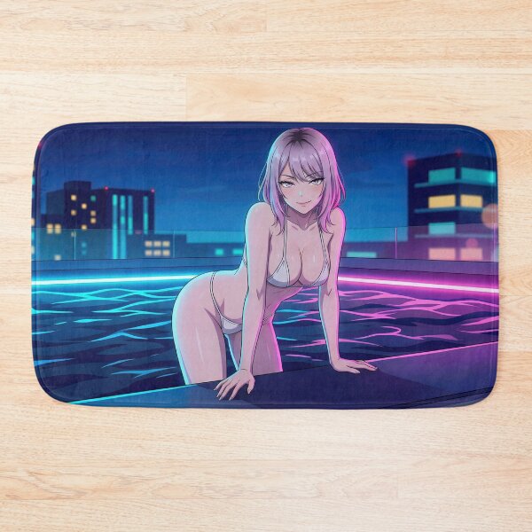 Item preview, Light-Hearted Girl – Night Pool anime designed and sold by stereonut.