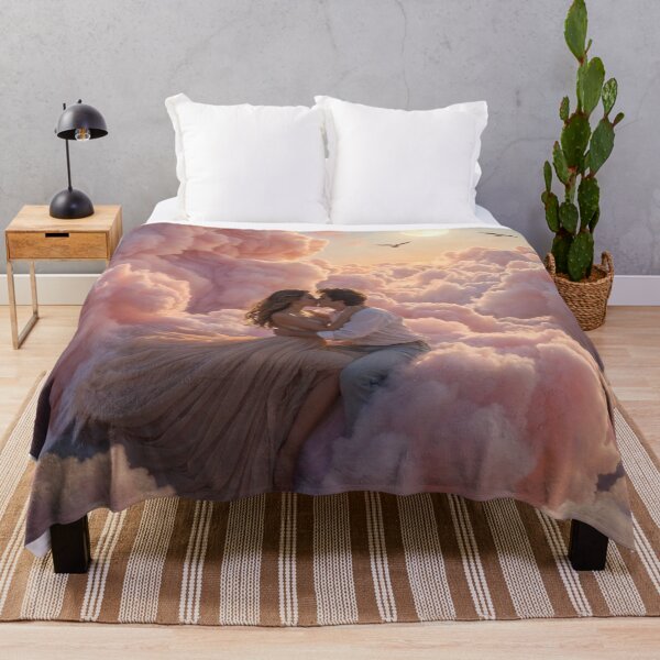 Item preview, Heavenly Lovers on Pink Clouds designed and sold by PixelVibe782.