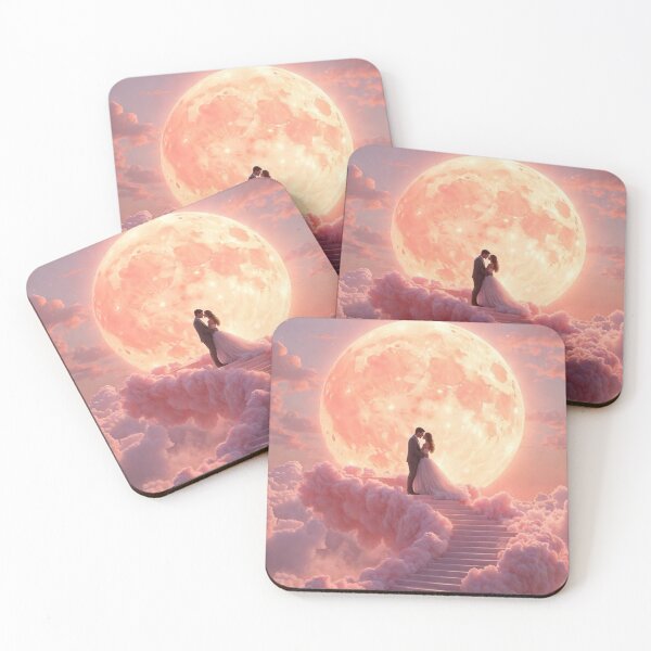 Item preview, Stairway to the Moon Lovers designed and sold by PixelVibe782.