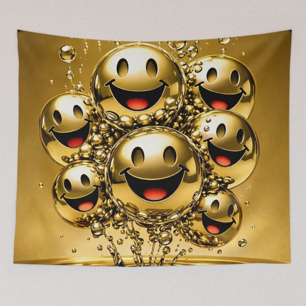 Item preview, Golden Smile Splash designed and sold by Kaleidoscope Print.
