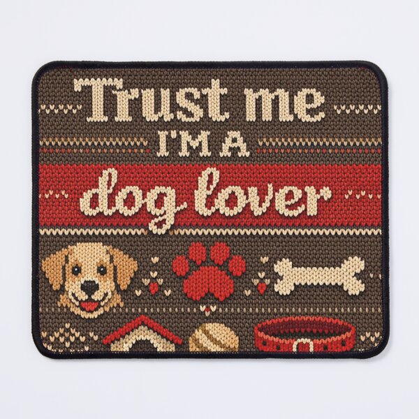 Item preview, Trust me I'm a dog lover knitting pattern designed and sold by Mauswohn.
