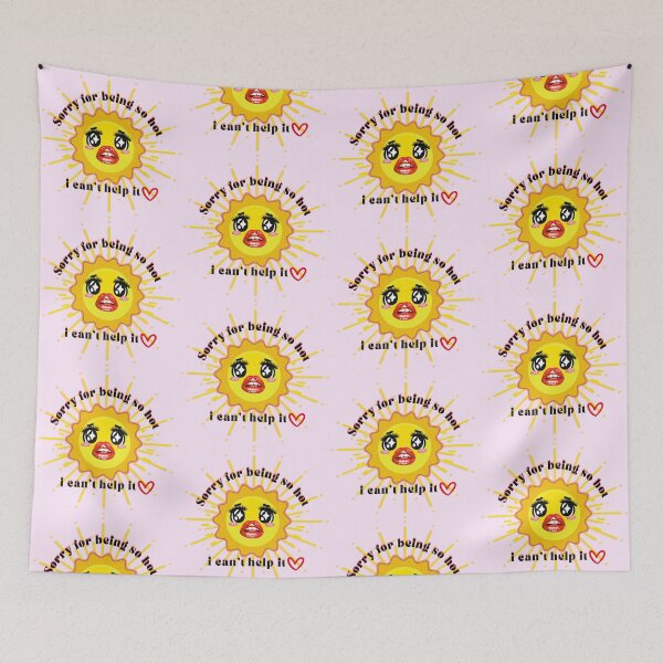 Item preview, Sorry for being so hot! Sunshine design designed and sold by fabinthelab.