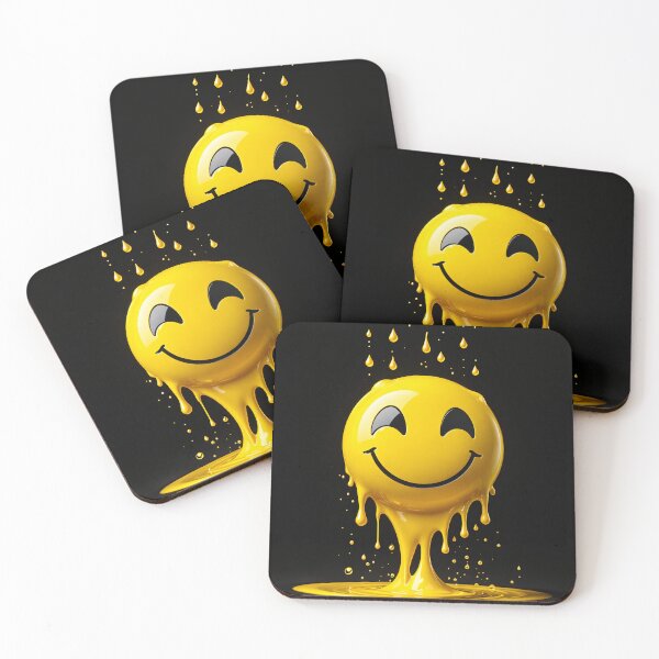 Item preview, Melting Smile Drip designed and sold by Kaleidoscope Print.